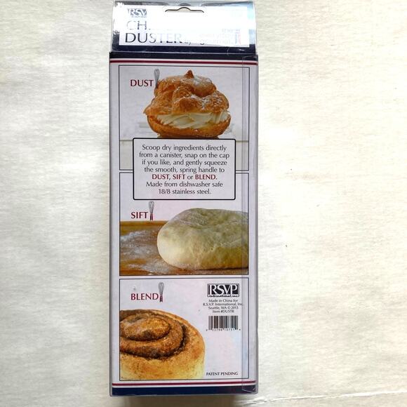 RSVP Chef’s Duster by the everyday gourmet - NEW - Picture 3 of 5